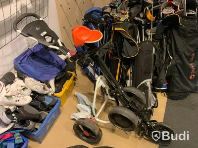 Golfklubbor, golfbags & golfvagn